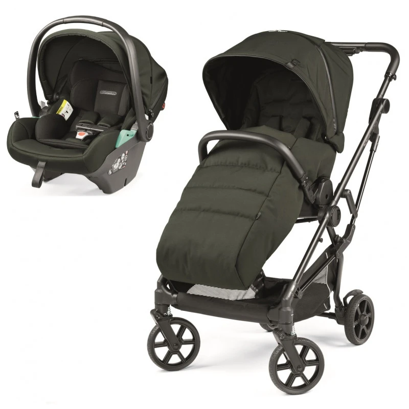 Duo Poussette Vivace + Primo Viaggio Lounge PEG PEREGO Green 3 Duo Poussette Vivace + Primo Viaggio Lounge PEG PEREGO Green