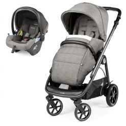 Duo Poussette Veloce + Primo Viaggio Lounge PEG PEREGO City Grey