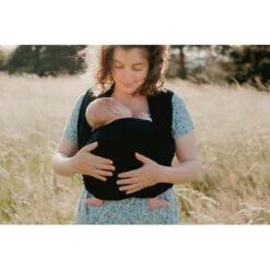 Écharpe De Portage 4,60m En Coton Bio NEOBULLE Noir C'est Noir -Made4baby echarpe de portage 460m en coton bio neobulle noir c est noir 2