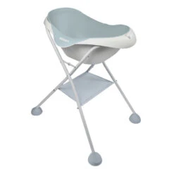 Made4baby -Made4baby ensemble baignoire support camele o beaba green bluelight mist 1 1