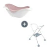 Ensemble Baignoire + Support Camélé'o BEABA Old Pink/Light Mist 1 Ensemble Baignoire + Support Camélé'o BEABA Old Pink/Light Mist -Made4baby ensemble baignoire support camele o beaba old pinklight mist