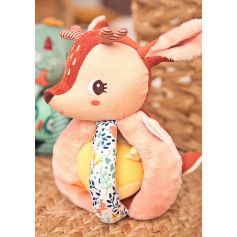 Hochet à Poignées Stella Le Faon LES LILLIPUTIENS 9 Hochet à Poignées Stella Le Faon LES LILLIPUTIENS – Image 7