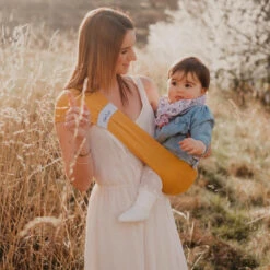 Porte-bébé D'appoint Hop'la L (42/44) NEOBULLE Ocre -Made4baby hop la ocre l 42 44 3