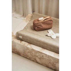 Housse De Matelas à Langer Grain Knit JOLLEIN Olive Green -Made4baby housse de matelas a langer grain knit jollein olive green 1 5