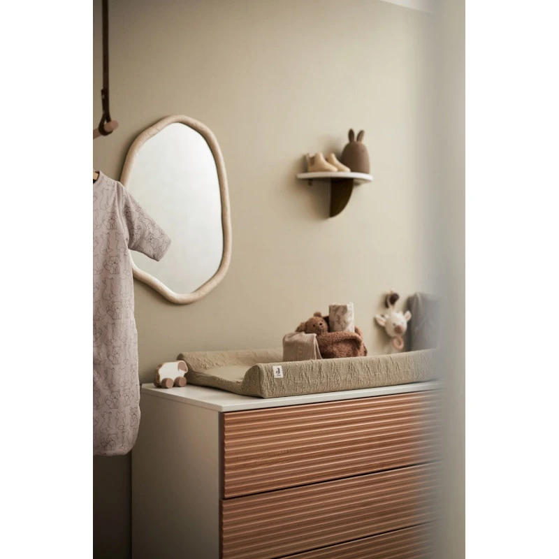 Housse De Matelas à Langer JOLLEIN Olive Green Soft Waves 7 Housse De Matelas à Langer JOLLEIN Olive Green Soft Waves – Image 5