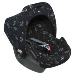 Housse De Siège-auto Gr0+ DOOKY Romantic Leaves Noir 16 Housse De Siège-auto Gr0+ DOOKY Romantic Leaves Noir -Made4baby housse de siege auto gr0 dooky romantic leaves noir 1 6