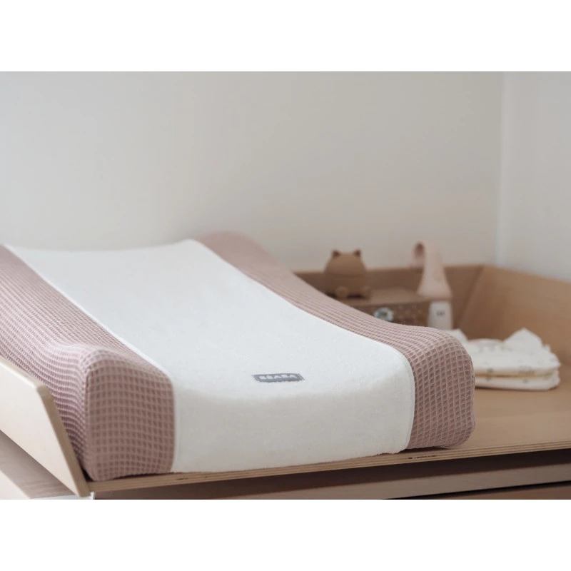 Housse Matelas à Langer Sofalange BEABA Vieux Rose 7 Housse Matelas à Langer Sofalange BEABA Vieux Rose – Image 5
