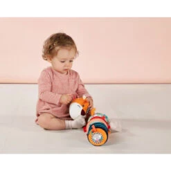 Jack Rouleau Sonore Orange LES LILLIPUTIENS -Made4baby jack rouleau sonore 6