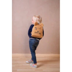 Sac à Dos My First Bag CHILDHOME Teddy Beige -Made4baby kids my first bag teddy beige 2