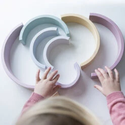 Arc En Ciel En Bois LITTLE DUTCH Pink -Made4baby ld arc ciel bois 3