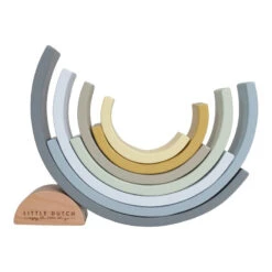 Arc-en-ciel Empilable LITTLE DUTCH Bleu -Made4baby ld arc en ciel empilable 6