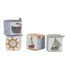 Lot De 4 Cubes Doux LITTLE DUTCH Sailors Bay 2 Lot De 4 Cubes Doux LITTLE DUTCH Sailors Bay -Made4baby ld lot de 4 cubes doux