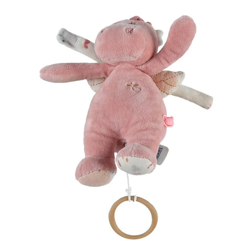 Peluche Mini-musical Veloudoux Joy NOUKIE'S Lina&Joy 4 Peluche Mini-musical Veloudoux Joy NOUKIE'S Lina&Joy – Image 2