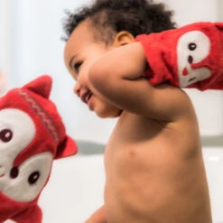 Lot De 2 Gants De Toilette Alice LES LILLIPUTIENS -Made4baby lot de 2 gants de toilette alice les lilliputiens 4