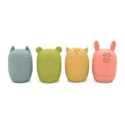 Lot De 4 Animaux De Bain Totem En Silicone MAGNI
