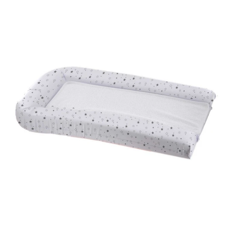 Matelas à Langer PVC 42x70 DOMIVA Blanc étoiles 3 Matelas à Langer PVC 42x70 DOMIVA Blanc étoiles
