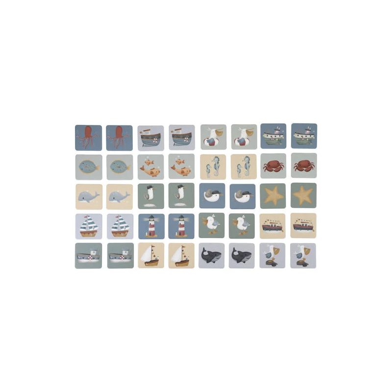 Memory En Bois LITTLE DUTCH Sailors Bay 4 Memory En Bois LITTLE DUTCH Sailors Bay – Image 2