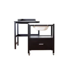 Meuble De Bain Bertha PERICLES Noir -Made4baby meuble de bain pericles bertha noir 5