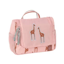 Mini-trousse De Toilette Safari LASSIG Girafe Rose