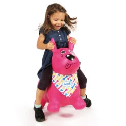 Mon Chien Sauteur LUDI Rose -Made4baby mon chien sauteur jbm rose 8