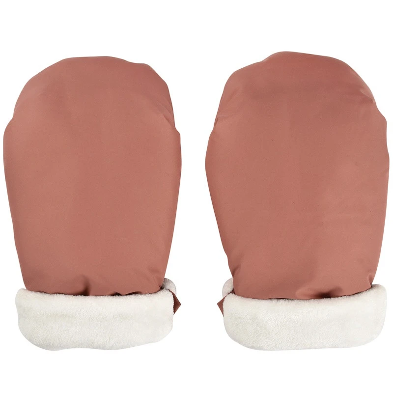 Moufles Pour Poussette BEABA Terracotta 3 Moufles Pour Poussette BEABA Terracotta
