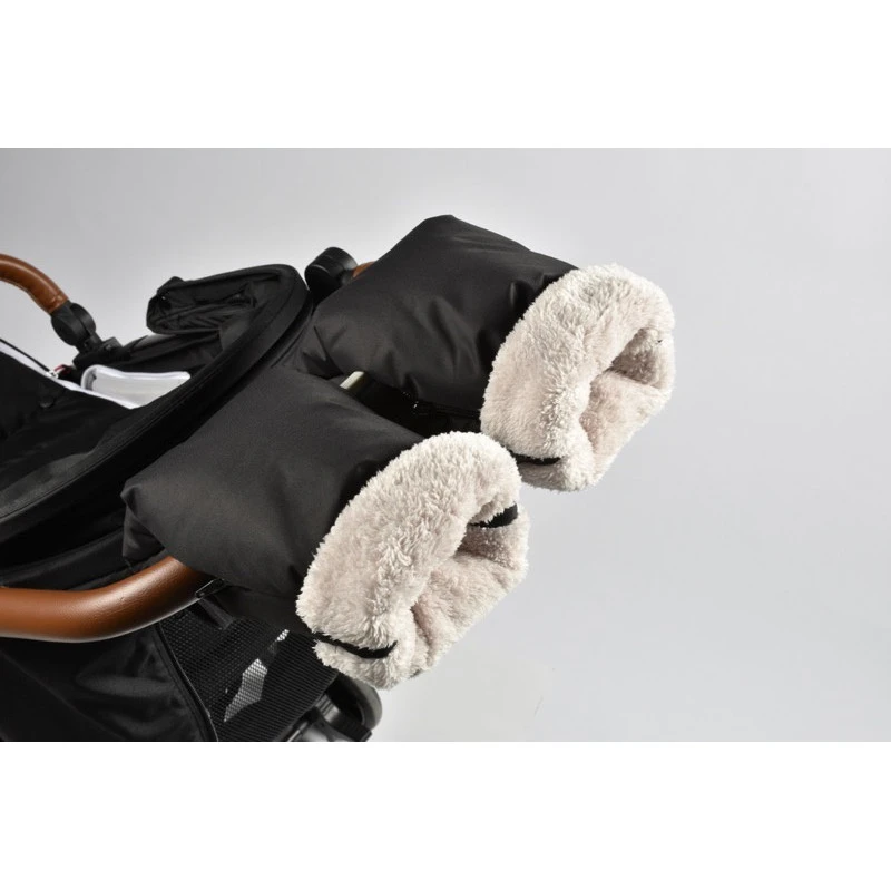 Moufles Pour Poussette RED CASTLE Noires 4 Moufles Pour Poussette RED CASTLE Noires â Image 2