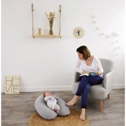 Multirelax 3 En 1 Jersey CANDIDE Gris Chiné étoile -Made4baby multirelax 3 en 1 jersey candide gris chine etoile 10