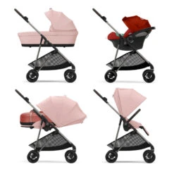Nacelle Melio 3 CYBEX Hibiscus Red -Made4baby nacelle melio 3 cybex hibiscus red 7