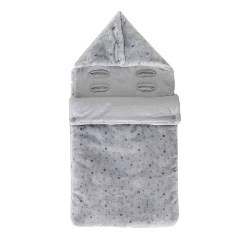 Nid D'ange 80cm DOMIVA Indoor étoiles Grises 3 Nid D'ange 80cm DOMIVA Indoor étoiles Grises