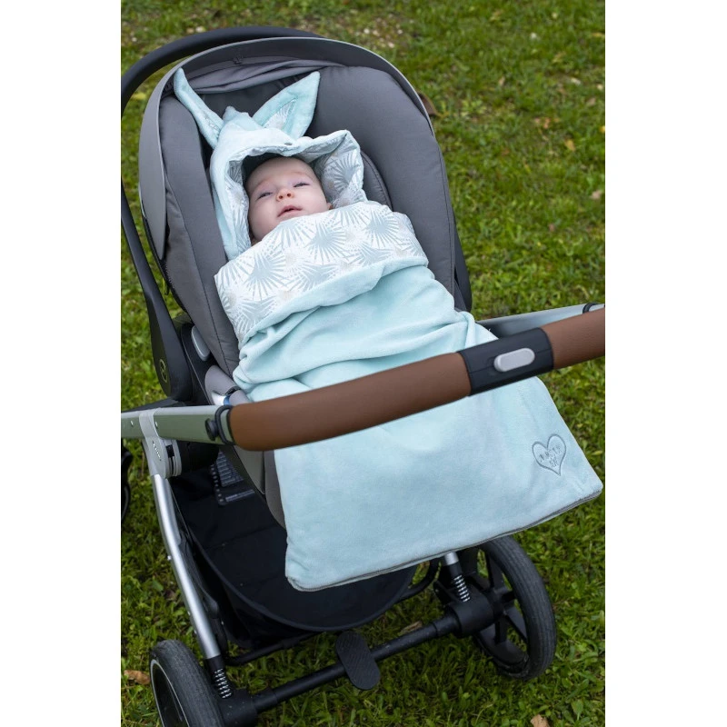 Nid D'ange Naissance BB&CO Céladon & Palmiers 5 Nid D'ange Naissance BB&CO Céladon & Palmiers – Image 3