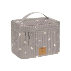 Panier Nurserie Nomade LASSIG Blocks Taupe