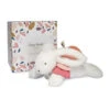 Pantin-lapin Happy Boho 25 Cm DOUDOU ET COMPAGNIE Terracotta