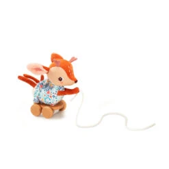 Peluche Câline à Tirer Stella Le Faon LES LILLIPUTIENS