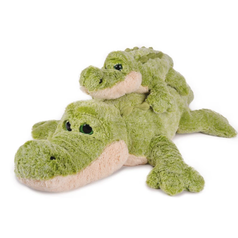 Peluche Crocodile Vert 40 Cm HISTOIRE D’OURS La Savane 4 Peluche Crocodile Vert 40 Cm HISTOIRE D’OURS La Savane – Image 2
