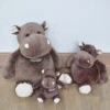 Peluche Hippopotame Marron 14 Cm HISTOIRE D’OURS La Savane -Made4baby peluche hippopotame marron 14 cm histoire dours la savane