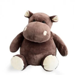 Peluche Hippopotame Marron 38 Cm HISTOIRE D’OURS La Savane -Made4baby peluche hippopotame marron 38 cm histoire dours la savane 1 1