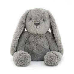 Peluche Lapin 40 Cm OB DESIGNS Gris