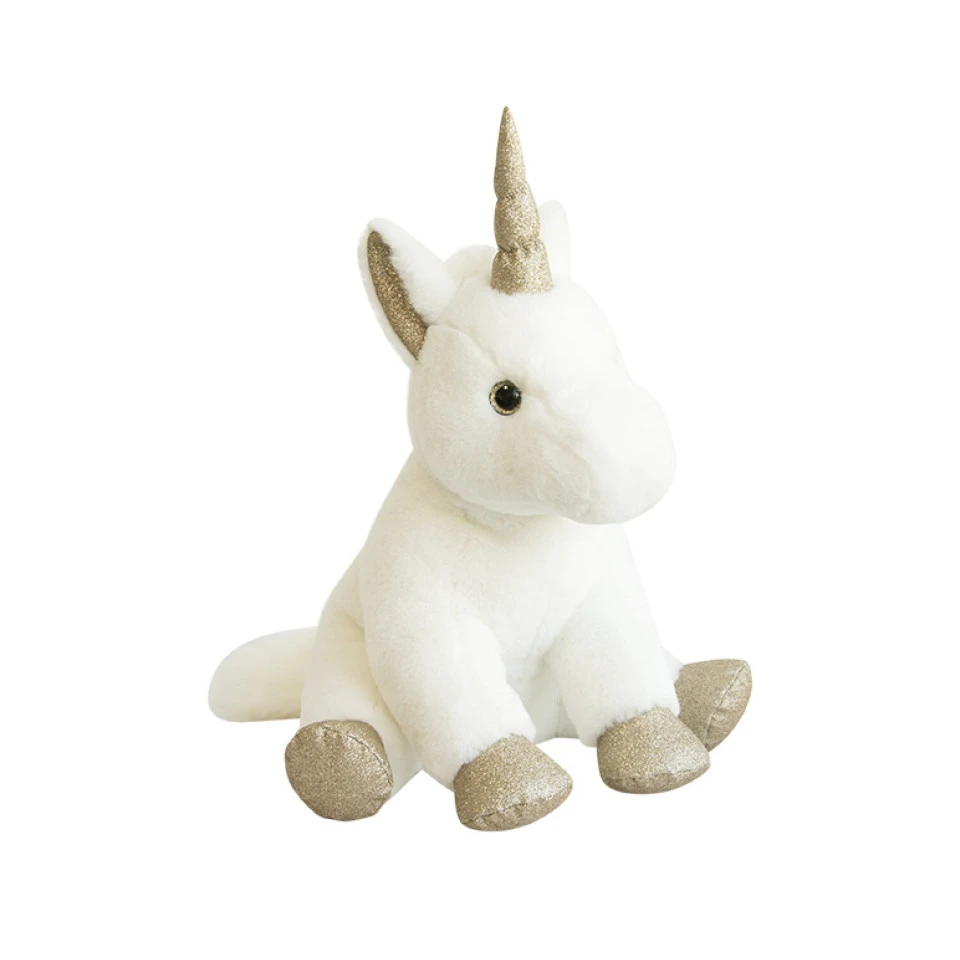 Peluche Licorne Or 45 Cm HISTOIRE D'OURS 2 Peluche Licorne Or 45 Cm HISTOIRE D'OURS