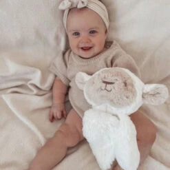 Peluche Mouton 40 Cm OB DESIGNS Blanc -Made4baby peluche mouton 40 cm ob designs blanc 1 1