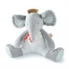 Peluche-pantin éléphant 30 Cm Couleurs Savane DOUDOU ET COMPAGNIE Gris -Made4baby peluche pantin elephant 30 cm couleurs savane doudou et compagnie gris