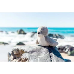 Peluche Phoque 24 Cm OB DESIGNS Gris -Made4baby peluche phoque 24 cm ob designs gris 2