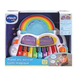 Piano Arc- En-ciel Lumi Magique VTECH -Made4baby piano arc en ciel lumi magique vtech 2