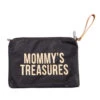 Pochette Mommy Clutch CHILDHOME Black/gold -Made4baby pochette mommy clutch childhome black gold