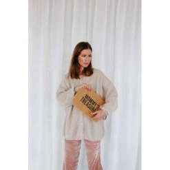 Pochette Mommy Clutch CHILDHOME Teddy Beige -Made4baby pochette mommy clutch childhome teddy beige 3