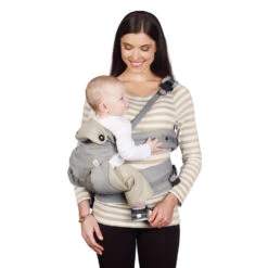 Porte Bébé Omni 360° ERGOBABY Gris -Made4baby porte bebe 360 ergobaby gris 5