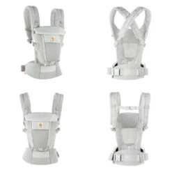 Porte Bébé Adapt SoftFlex™ Mesh ERGOBABY Gris Perle -Made4baby porte bebe adapt softflex mesh ergobaby gris perle 1