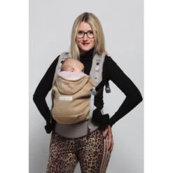 Porte-bébé Hoodie Carrier + Extension Nouveau-né LOVE RADIUS Sable -Made4baby porte bebe hoodie carrier extension nouveau ne love radius sable 3