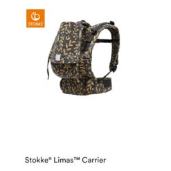 Porte-bébé Limas Carrier Flex STOKKE Floral Gold OCS