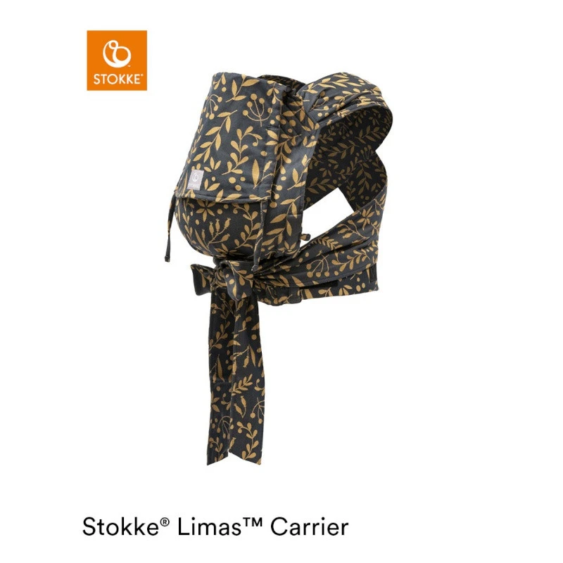 Porte-bébé Limas Carrier STOKKE Floral Gold OCS 3 Porte-bébé Limas Carrier STOKKE Floral Gold OCS