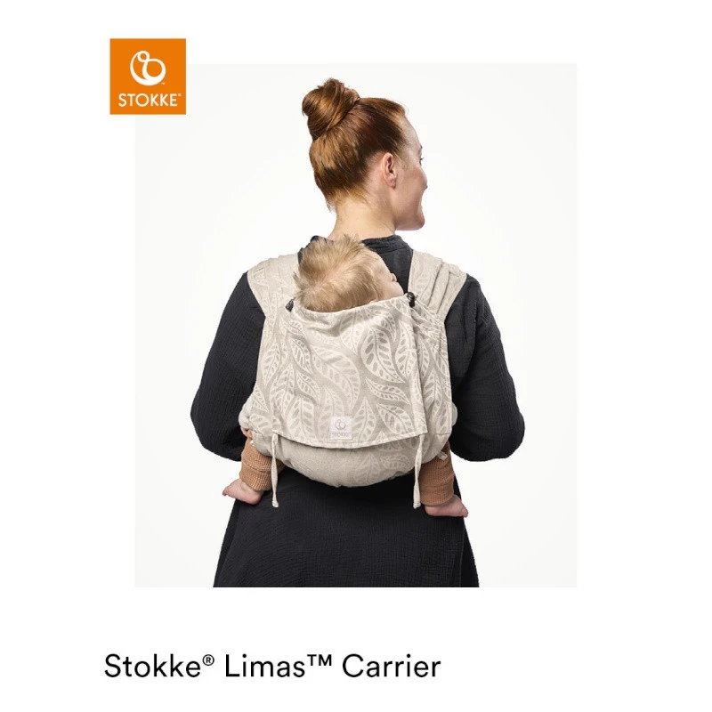 Porte-bébé Limas Carrier STOKKE Grey Melange OCS 5 Porte-bébé Limas Carrier STOKKE Grey Melange OCS – Image 3